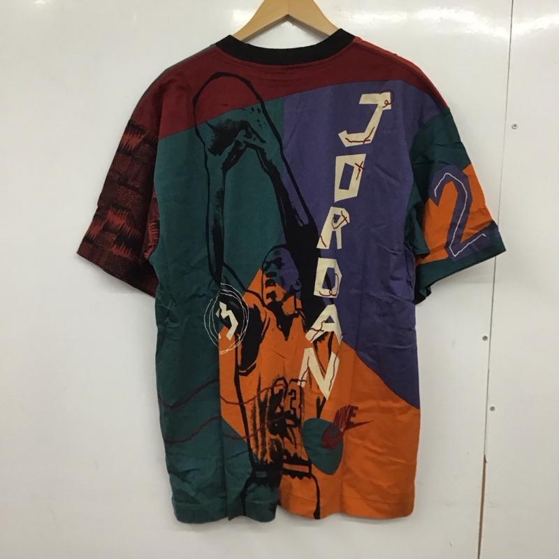 ナイキ NIKE Tシャツ 半袖 660906 半袖カットソー プリントTシャツ L ロゴ、文字 マルチカラー / マルチカラー / multicolor メンズ USED 古着 中古 10153645