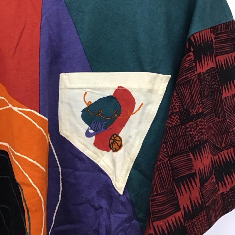 ナイキ NIKE Tシャツ 半袖 660906 半袖カットソー プリントTシャツ L ロゴ、文字 マルチカラー / マルチカラー / multicolor メンズ USED 古着 中古 10153645