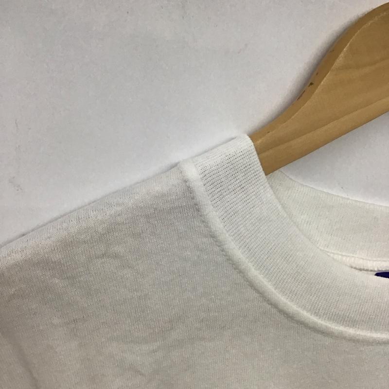 スターター STARTER Tシャツ 半袖 半袖カットソー プリントTシャツ クルーネックカットソー M プリント 白 / ホワイト / white メンズ USED 古着 中古 10153647