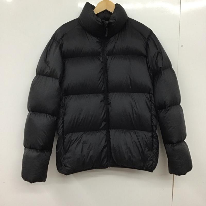 ユニクロ UNIQLO ジャケット、上着 ダウンジャケット 311-422225 ダウンジャケット L 無地 黒 / ブラック / black メンズ USED 古着 中古 10153657