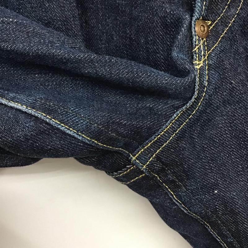 リー Lee パンツ デニム、ジーンズ デニムパンツ スリムパンツ カジュアルパンツ 34 無地 インディゴ / インディゴ / Indigo メンズ USED 古着 中古 10153658
