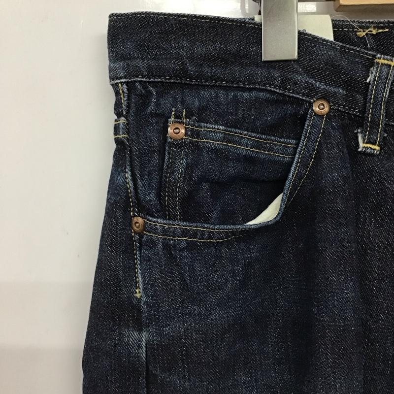 リー Lee パンツ デニム、ジーンズ デニムパンツ スリムパンツ カジュアルパンツ 34 無地 インディゴ / インディゴ / Indigo メンズ USED 古着 中古 10153658