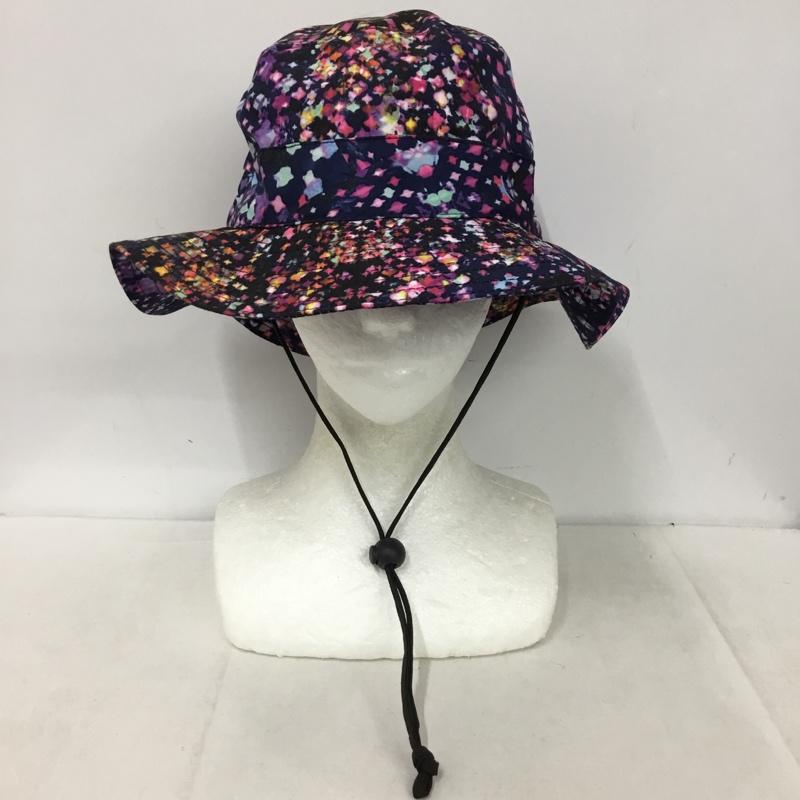 カブー KAVU 帽子 ハット ストラップ付 アウトドアハット 総柄 マルチカラー / マルチカラー / multicolor メンズ USED 古着 中古 10153660