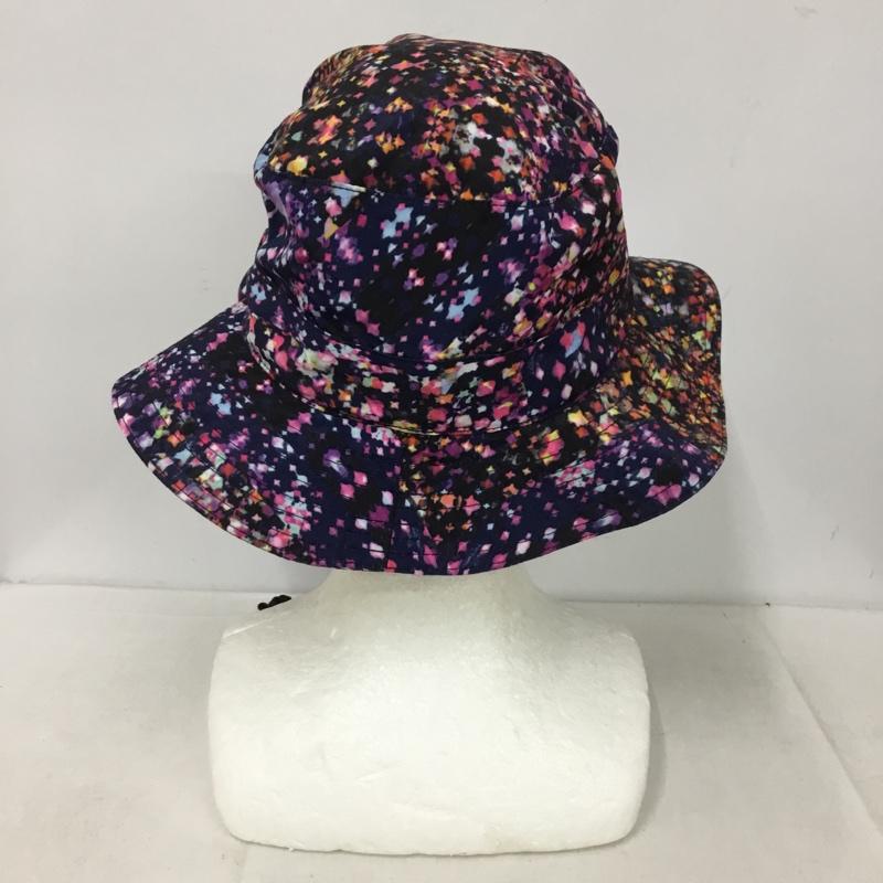 カブー KAVU 帽子 ハット ストラップ付 アウトドアハット 総柄 マルチカラー / マルチカラー / multicolor メンズ USED 古着 中古 10153660