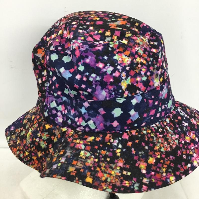 カブー KAVU 帽子 ハット ストラップ付 アウトドアハット 総柄 マルチカラー / マルチカラー / multicolor メンズ USED 古着 中古 10153660