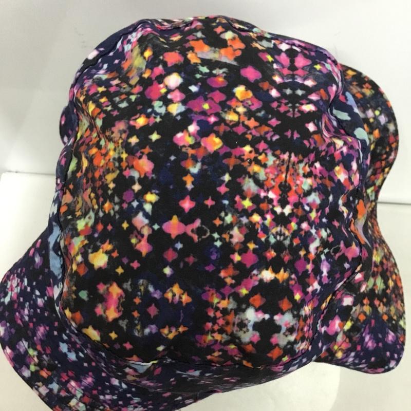カブー KAVU 帽子 ハット ストラップ付 アウトドアハット 総柄 マルチカラー / マルチカラー / multicolor メンズ USED 古着 中古 10153660