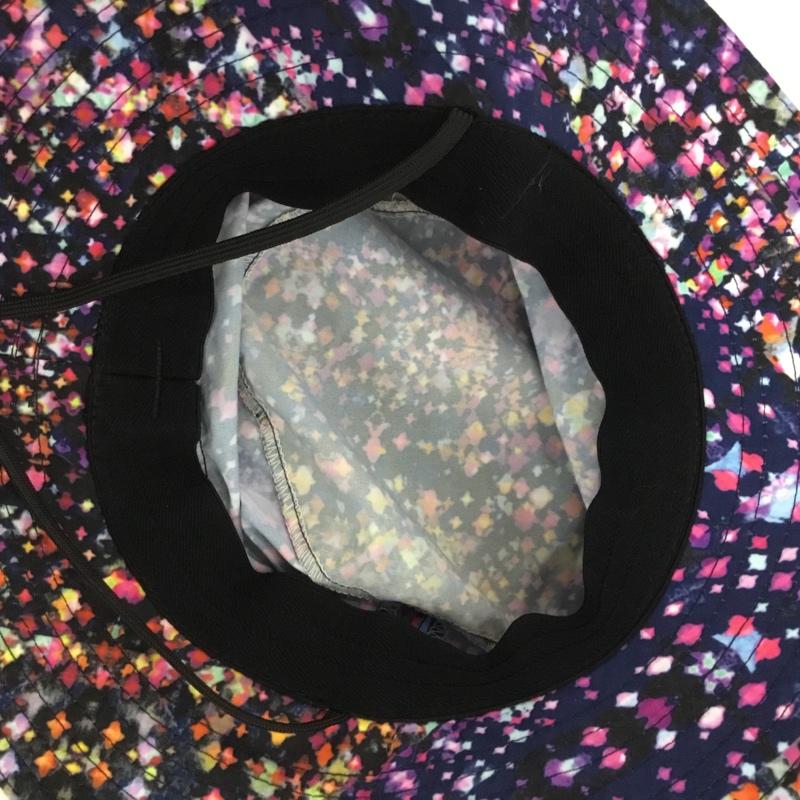カブー KAVU 帽子 ハット ストラップ付 アウトドアハット 総柄 マルチカラー / マルチカラー / multicolor メンズ USED 古着 中古 10153660
