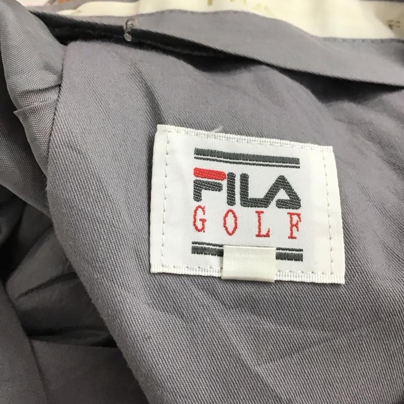 フィラ FILA パンツ スラックス スラックスパンツ ワイドパンツ カジュアルパンツ チェック 橙 / オレンジ / orange メンズ USED 古着 中古 10153661