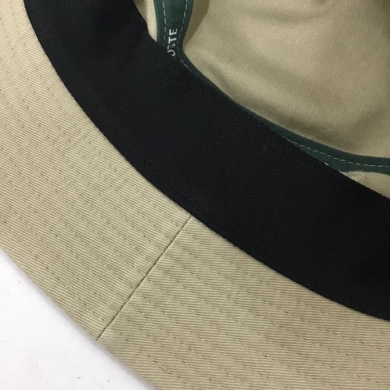 ラコステ LACOSTE 帽子 ハット RK025J-99 ダウンブリムエンブレムハット バケットハット ワンポイント ベージュ / ベージュ / beige メンズ USED 古着 中古 10153663