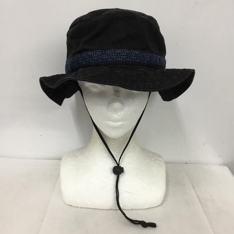 カブー KAVU 帽子 ハット バケットハット ストラップ  黒 / ブラック / black メンズ USED 古着 中古 10153664
