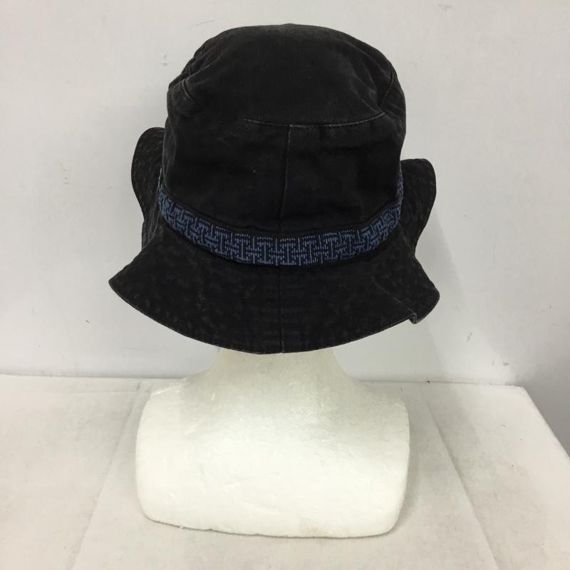 カブー KAVU 帽子 ハット バケットハット ストラップ  黒 / ブラック / black メンズ USED 古着 中古 10153664