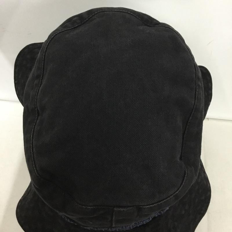 カブー KAVU 帽子 ハット バケットハット ストラップ  黒 / ブラック / black メンズ USED 古着 中古 10153664