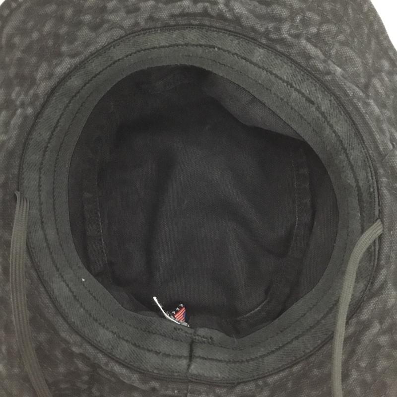 カブー KAVU 帽子 ハット バケットハット ストラップ  黒 / ブラック / black メンズ USED 古着 中古 10153664
