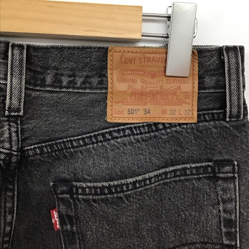リーバイストラウスアンドコー Levi Strauss & co. パンツ デニム、ジーンズ デニムパンツ スリムパンツ カジュアルパンツ 32インチ ダメージ加工 ダークグレー / ダークグレー / メンズ USED 古着 中古 10153665