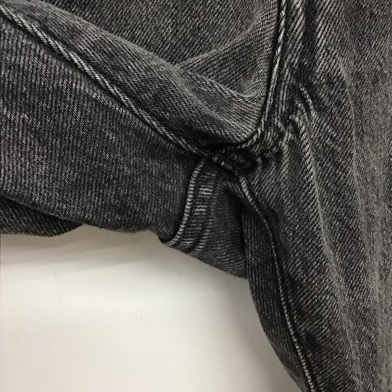 リーバイストラウスアンドコー Levi Strauss & co. パンツ デニム、ジーンズ デニムパンツ スリムパンツ カジュアルパンツ 32インチ ダメージ加工 ダークグレー / ダークグレー / メンズ USED 古着 中古 10153665