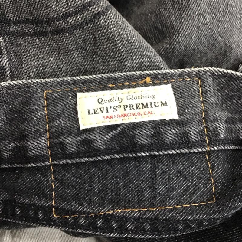 リーバイストラウスアンドコー Levi Strauss & co. パンツ デニム、ジーンズ デニムパンツ スリムパンツ カジュアルパンツ 32インチ ダメージ加工 ダークグレー / ダークグレー / メンズ USED 古着 中古 10153665