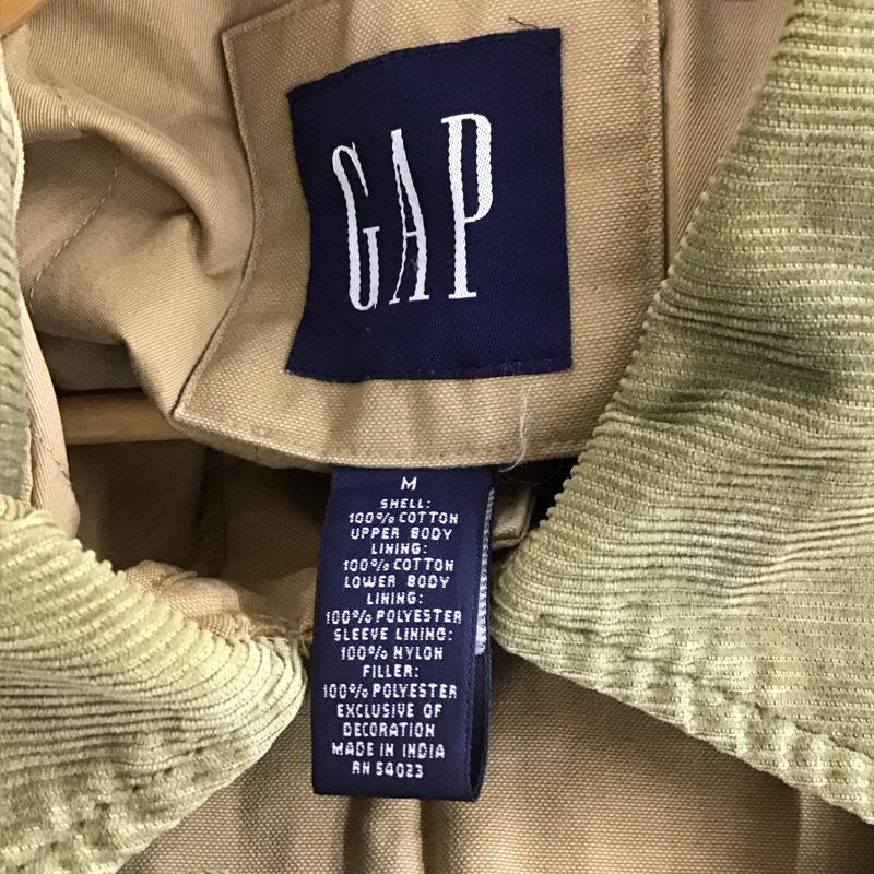 ギャップ GAP ジャケット、上着 ジャンパー、ブルゾン カジュアルジャケット アウター カラージャケット M 無地 ベージュ / ベージュ / beige メンズ USED 古着 中古 10153670