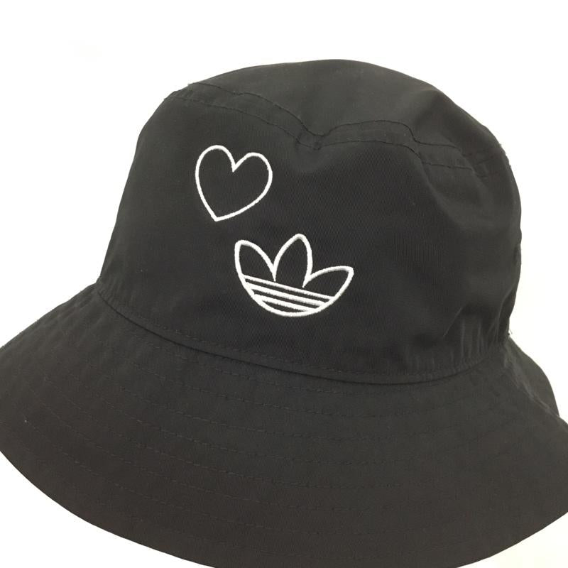 アディダス adidas 帽子 ハット GN2145 リバーシブル バケットハット ロゴ、文字 X 総柄 マルチカラー / マルチカラー / multicolor メンズ USED 古着 中古 10153671