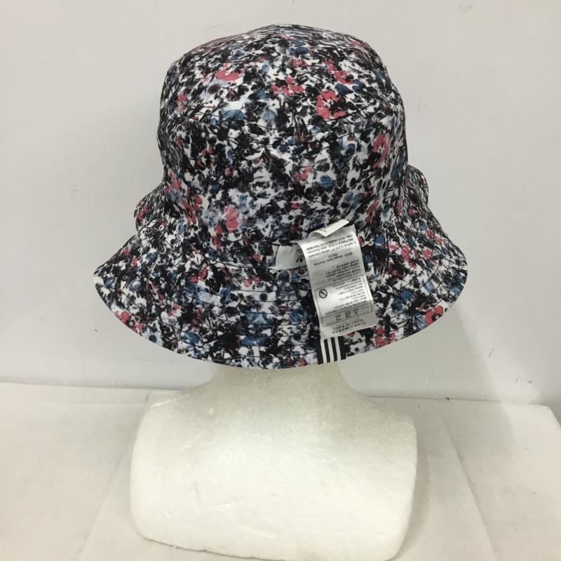 アディダス adidas 帽子 ハット GN2145 リバーシブル バケットハット ロゴ、文字 X 総柄 マルチカラー / マルチカラー / multicolor メンズ USED 古着 中古 10153671