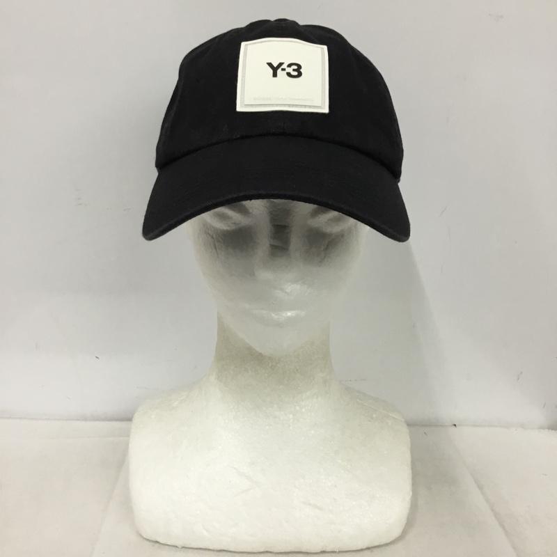 ワイスリー Y-3 帽子 キャップ HF2143 SQL CAP adidas YOHJI YAMAMOTO ロゴ、文字 黒 / ブラック / black メンズ USED 古着 中古 10153673