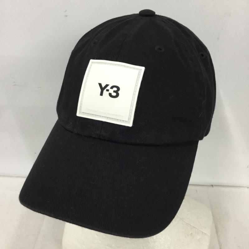 ワイスリー Y-3 帽子 キャップ HF2143 SQL CAP adidas YOHJI YAMAMOTO ロゴ、文字 黒 / ブラック / black メンズ USED 古着 中古 10153673