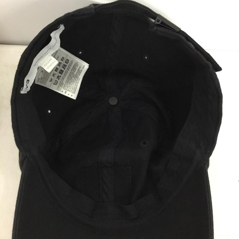 ワイスリー Y-3 帽子 キャップ HF2143 SQL CAP adidas YOHJI YAMAMOTO ロゴ、文字 黒 / ブラック / black メンズ USED 古着 中古 10153673