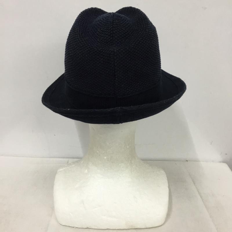 ラコステ LACOSTE 帽子 ハット L3523-17S11 ソフト帽 中折れ帽子 ワンポイント 紺 / ネイビー / navy メンズ USED 古着 中古 10153674