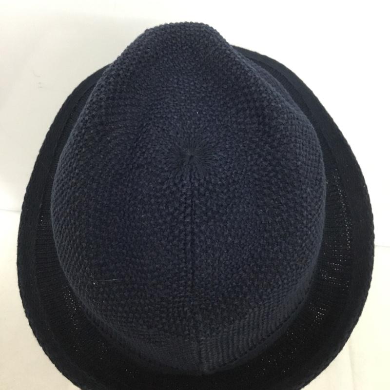 ラコステ LACOSTE 帽子 ハット L3523-17S11 ソフト帽 中折れ帽子 ワンポイント 紺 / ネイビー / navy メンズ USED 古着 中古 10153674
