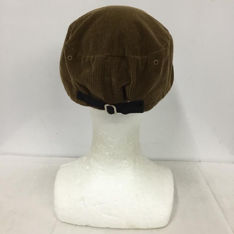 テンダーロイン TENDERLOIN 帽子 キャップ コーデュロイ ワークキャップ ペインターキャップ ロゴ、文字 茶 / ブラウン / brown メンズ USED 古着 中古 10153675
