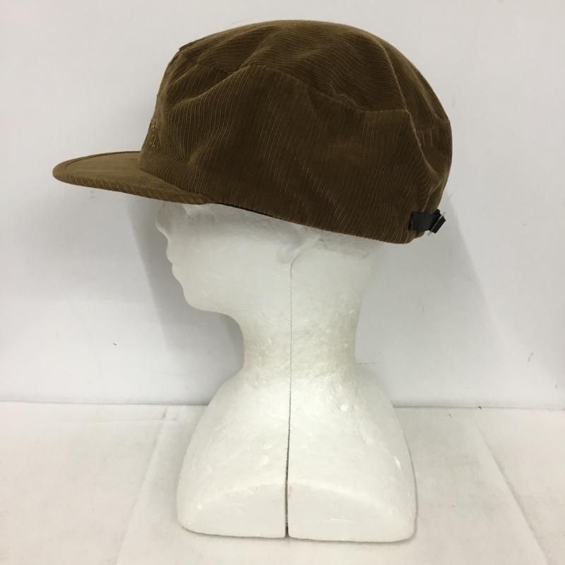 テンダーロイン TENDERLOIN 帽子 キャップ コーデュロイ ワークキャップ ペインターキャップ ロゴ、文字 茶 / ブラウン / brown メンズ USED 古着 中古 10153675