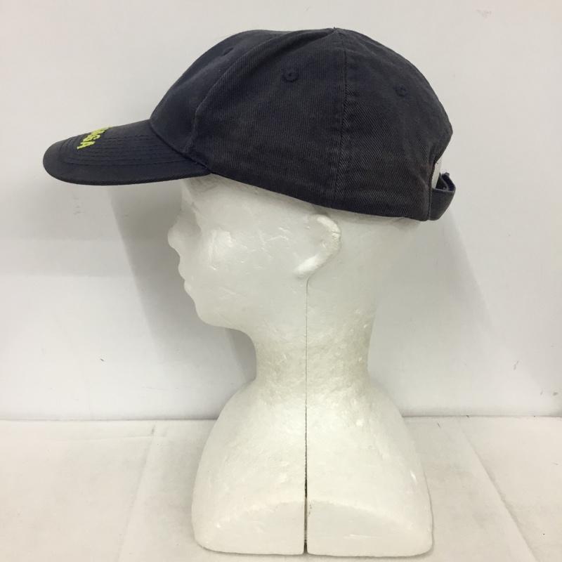 バレンシアガ BALENCIAGA 帽子 キャップ 刺繍 ベースボールキャップ ロゴ、文字 紺 / ネイビー / navy メンズ USED 古着 中古 10153676