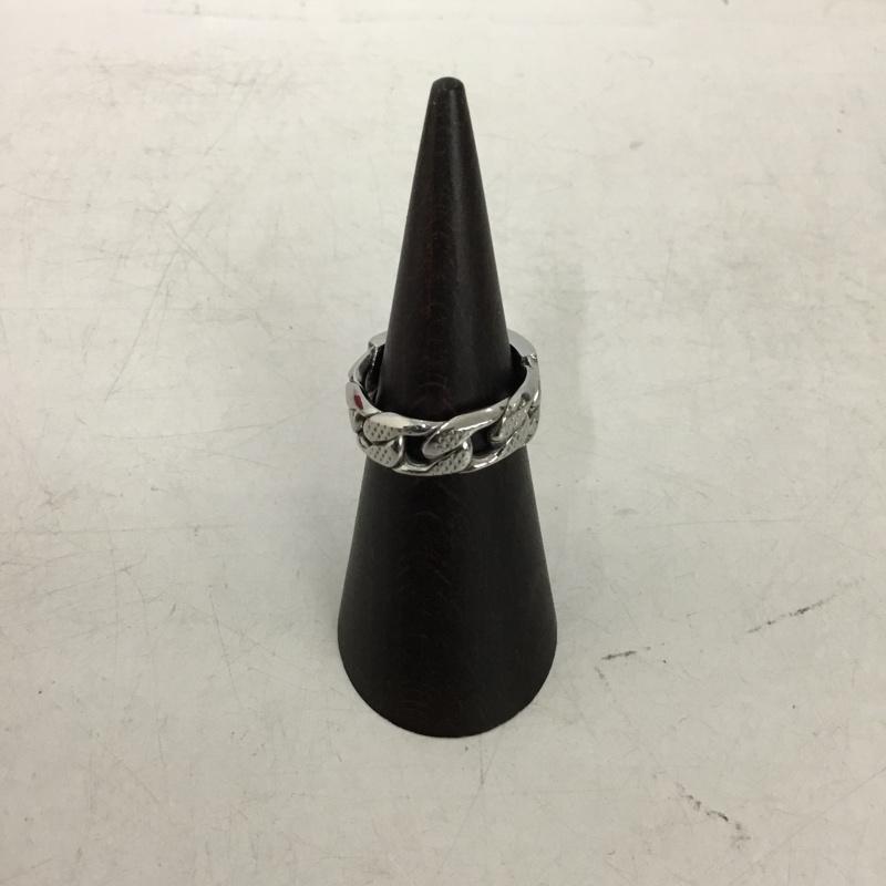 ディーゼル DIESEL アクセサリー 指輪 15号 ロゴ、文字 銀 / シルバー / silver color メンズ USED 古着 中古 10153678