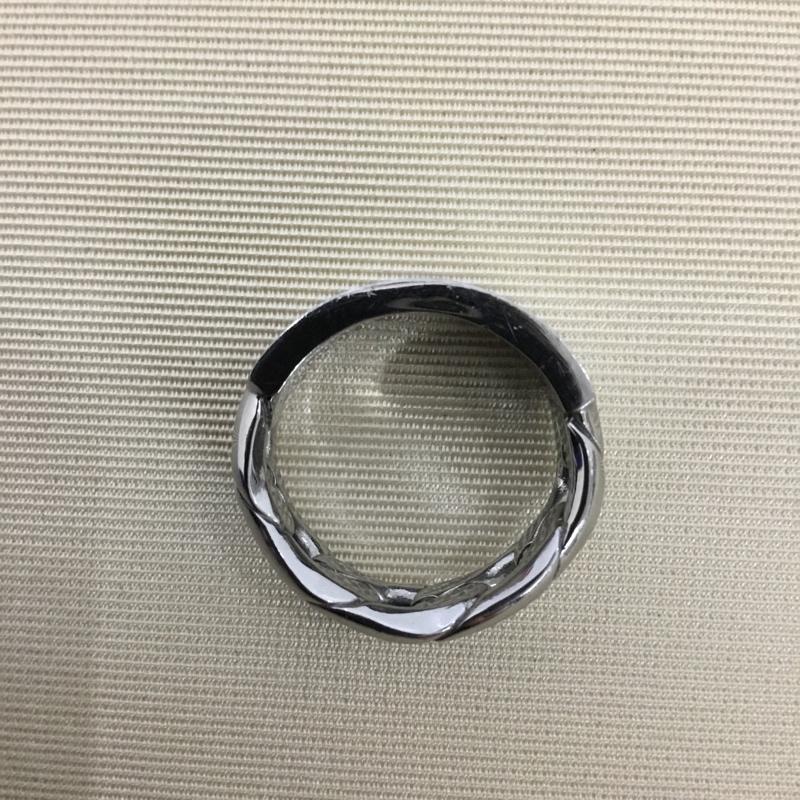 ディーゼル DIESEL アクセサリー 指輪 15号 ロゴ、文字 銀 / シルバー / silver color メンズ USED 古着 中古 10153678