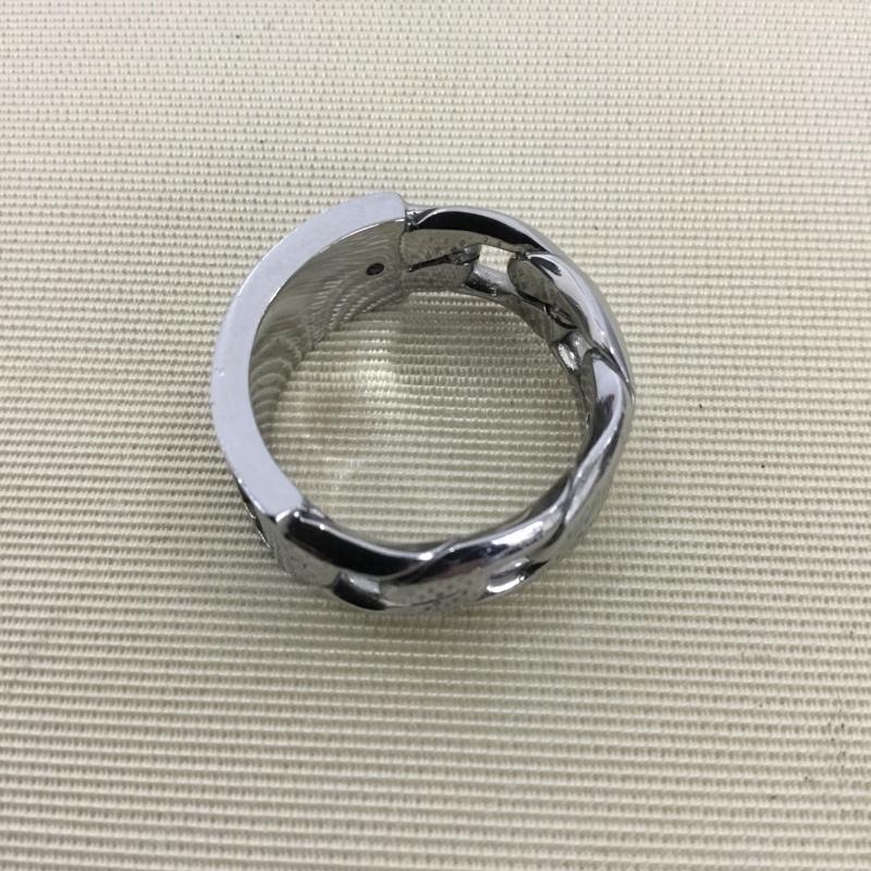 ディーゼル DIESEL アクセサリー 指輪 15号 ロゴ、文字 銀 / シルバー / silver color メンズ USED 古着 中古 10153678