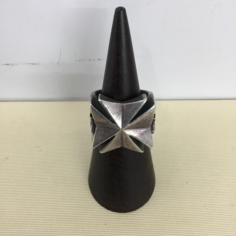 キングベイビー KINGBABY アクセサリー 指輪 バロンズクロス リング 20号 無地 銀 / シルバー / silver color メンズ USED 古着 中古 10153679