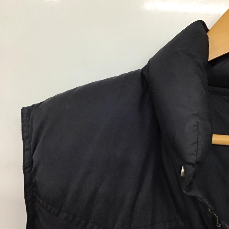 ステューシー STUSSY ベスト ベスト ダウンベスト ジップアップベスト M 無地 紺 / ネイビー / navy メンズ USED 古着 中古 10153686