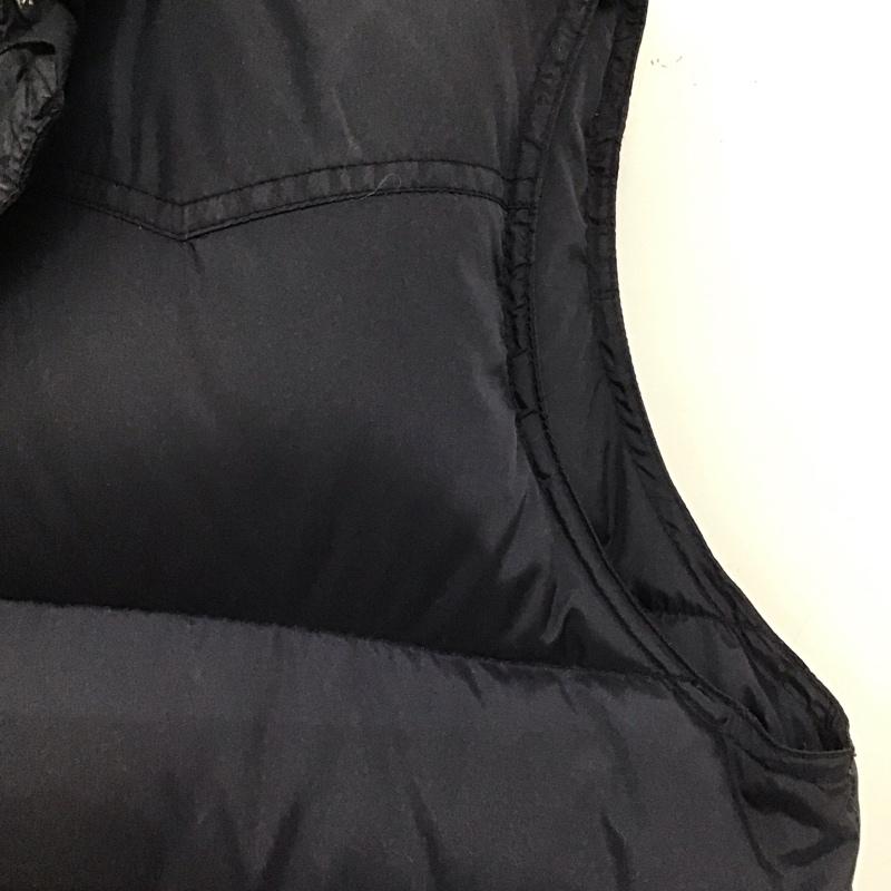 ステューシー STUSSY ベスト ベスト ダウンベスト ジップアップベスト M 無地 紺 / ネイビー / navy メンズ USED 古着 中古 10153686
