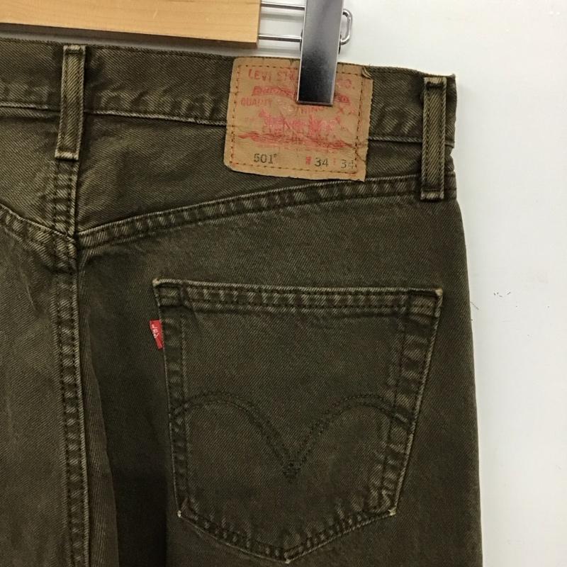リーバイストラウスアンドコー Levi Strauss & co. パンツ デニム、ジーンズ デニムパンツ ワイドパンツ カジュアルパンツ 34インチ 無地 マルチカラー / マルチカラー / multicolor メンズ USED 古着 中古 10153696