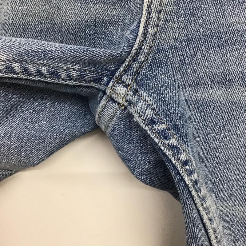 ザラ ZARA パンツ デニム、ジーンズ デニムパンツ スリムパンツ カジュアルパンツ ストレッチパンツ 40インチ 無地 インディゴ / インディゴ / Indigo メンズ USED 古着 中古 10153697