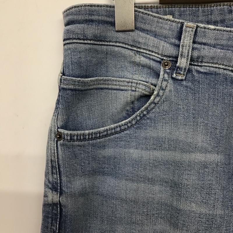 ザラ ZARA パンツ デニム、ジーンズ デニムパンツ スリムパンツ カジュアルパンツ ストレッチパンツ 40インチ 無地 インディゴ / インディゴ / Indigo メンズ USED 古着 中古 10153697
