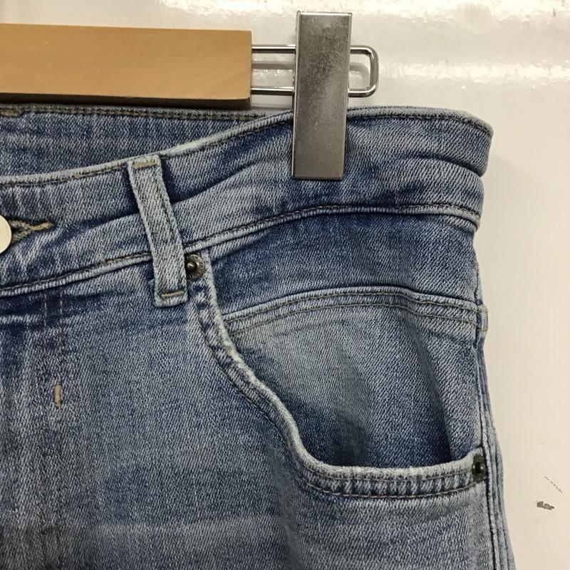 ザラ ZARA パンツ デニム、ジーンズ デニムパンツ スリムパンツ カジュアルパンツ ストレッチパンツ 40インチ 無地 インディゴ / インディゴ / Indigo メンズ USED 古着 中古 10153697