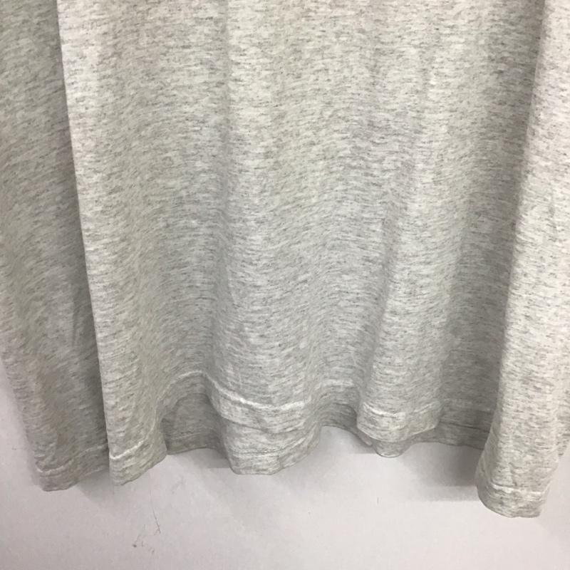 アディダス adidas Tシャツ 半袖 半袖カットソー プリントTシャツ クルーネックカットソー 古着 L ロゴ、文字 灰 / グレー / gray メンズ USED 古着 中古 10153698