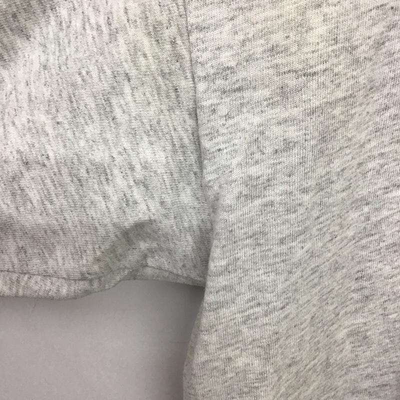 アディダス adidas Tシャツ 半袖 半袖カットソー プリントTシャツ クルーネックカットソー 古着 L ロゴ、文字 灰 / グレー / gray メンズ USED 古着 中古 10153698