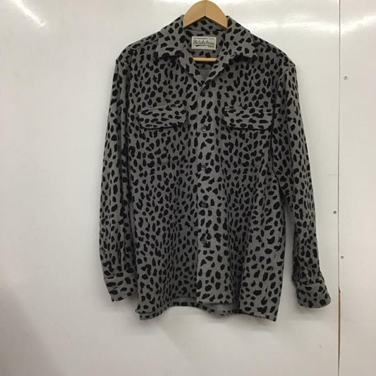 ギルティーパーティーズ GUILTYPARTIES シャツ、ブラウス 長袖 長袖シャツ プリントシャツ カラーシャツ S 総柄 灰 / グレー / gray メンズ USED 古着 中古 10153701