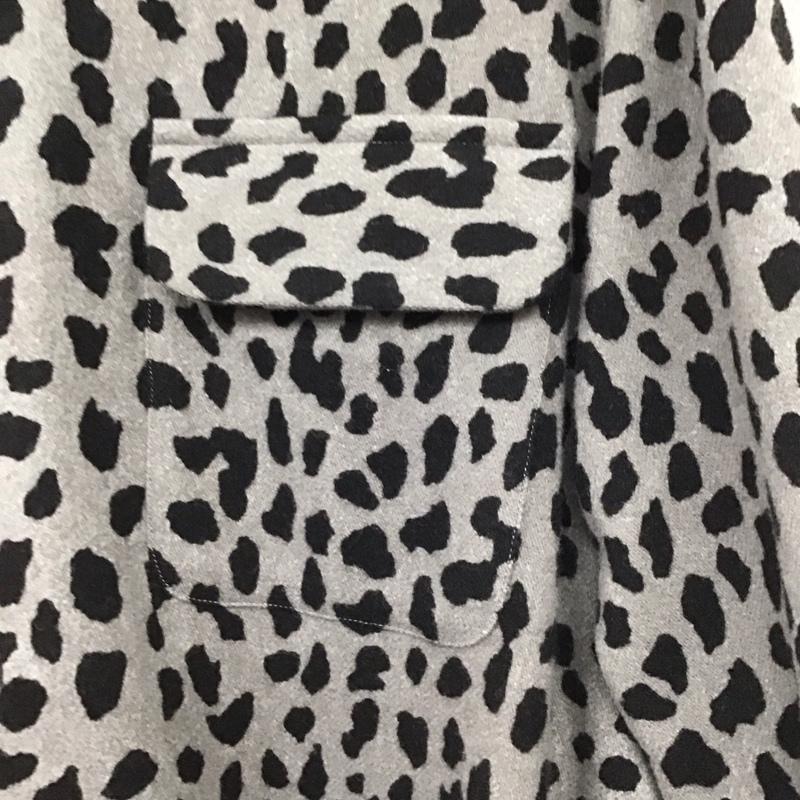 ギルティーパーティーズ GUILTYPARTIES シャツ、ブラウス 長袖 長袖シャツ プリントシャツ カラーシャツ S 総柄 灰 / グレー / gray メンズ USED 古着 中古 10153701