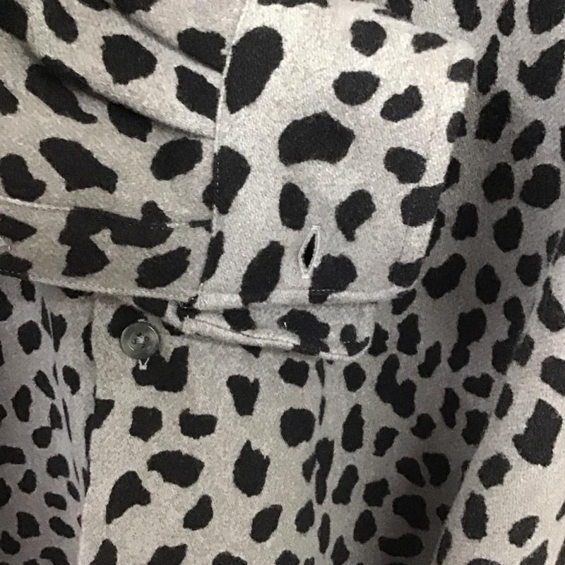 ギルティーパーティーズ GUILTYPARTIES シャツ、ブラウス 長袖 長袖シャツ プリントシャツ カラーシャツ S 総柄 灰 / グレー / gray メンズ USED 古着 中古 10153701