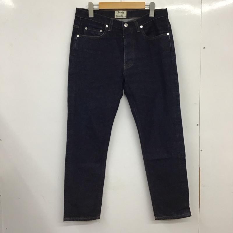 アクネストゥディオズ Acne Studios パンツ デニム、ジーンズ デニムパンツ スリムパンツ カジュアルパンツ ストレッチパンツ 32インチ 無地 インディゴ / インディゴ / Indigo メンズ USED 古着 中古 10153706
