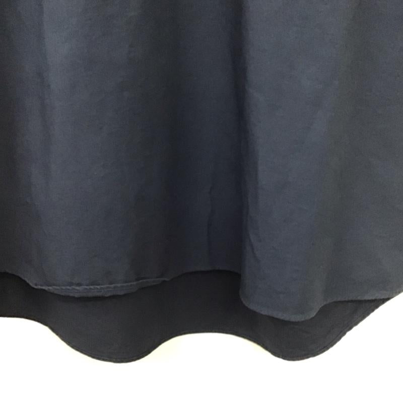 エディーバウアー Eddie Bauer シャツ、ブラウス 半袖 半袖シャツ プルオーバーシャツ L 無地 紺 / ネイビー / navy メンズ USED 古着 中古 10153711