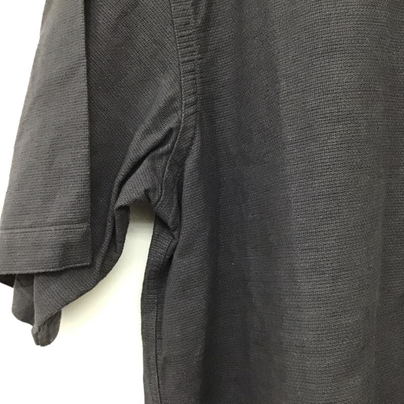 エディーバウアー Eddie Bauer シャツ、ブラウス 半袖 半袖シャツ 無地シャツ プルオーバーシャツ M 無地 紺 / ネイビー / navy メンズ USED 古着 中古 10153712