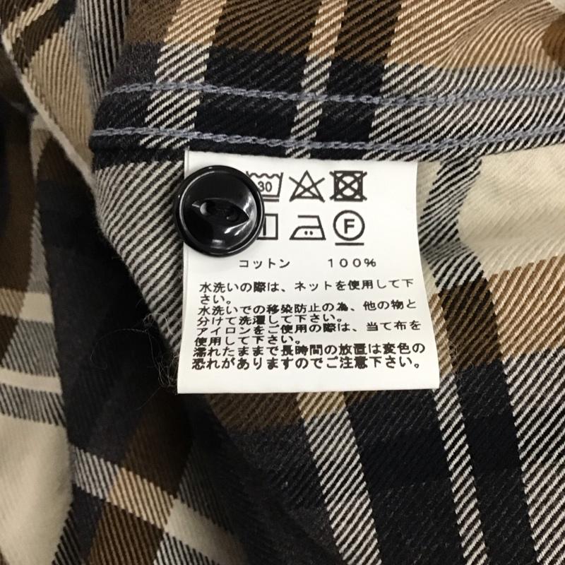 ゴールド GOLD シャツ、ブラウス 長袖 長袖シャツ チェックシャツ カラーシャツ M チェック マルチカラー / マルチカラー / multicolor メンズ USED 古着 中古 10153713
